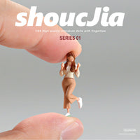 1:64 Scale Miniature Collector Figures for Dioramas and Car Models