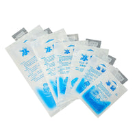 Thickened Disposable Water Injection Ice Pack Reusable Freezer Cooler for Food Preservation and Transport, Food Grade Absorbent Ice Bag for Home Use