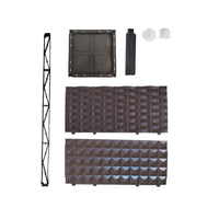 Modular Planter Box Accessories for Balcony and Outdoor Gardening