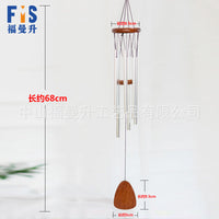 Pet Memorial Wind Chime with Engraving - DIY Metal Aluminum Tube Wind Bell for Cats and Dogs