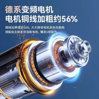 Wireless Car Vacuum Cleaner with Powerful Suction, Handheld Mini for Auto Interior & Home Use