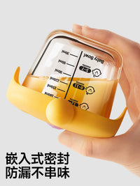 Baby Food Storage Glass Container Steaming Egg Custard Bowl Fresh-keeping Tool Cup Mold Infant Dedicated Complementary Food Bowl