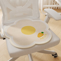 Ice Silk Breathable Seat Cushion for Summer, Non-slip Chair Pad for Home Office Dormitory
