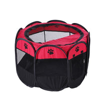 Portable Foldable Pet Playpen Octagonal Tent for Cats and Dogs