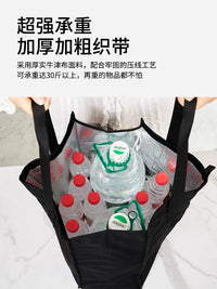 Portable 20L Insulated Cooler Bag with Aluminum Foil Lining, Foldable and Large Capacity for Outdoor Use