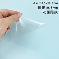 A4 Colored PVC Cellophane Film for DIY Crafts and Educational Projects