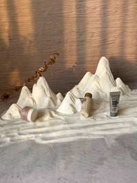 Chinese Zen Mountain Micro Landscape Ornament for Photography Props and Decor