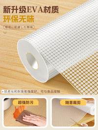 Baby-Grade Non-Slip Drawer Liner for Kitchen Cabinets & Wardrobes, Waterproof & Moisture-Proof Shelf Liner