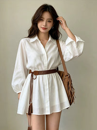 Women's Bohemian Woven Belt for Dresses and Shirts