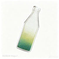 Acrylic Quicksand Guka Card Holder Transparent Cola Glitter DIY Creative Gift