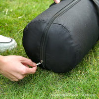 Outdoor Round Folding Table Tripod Egg Roll Table Portable Camping Picnic Full Set Equipment Storage Bag
