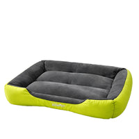 Pet Bed for Cats and Dogs, Winter Warm Plush Removable Washable Pet Nest Mat
