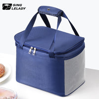 Portable Insulated Cooler Bag for Outdoor Camping and Car Travel, Food Delivery Thermal Bag