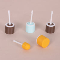 Miniature Dollhouse Toilet Brush Model for OB11 Doll Bathroom Decor