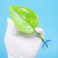 Reptile Habitat Decor Plastic Leaves for Terrariums and Pet Enclosures