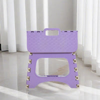 Portable Folding Stool, Mini Plastic Thickened Outdoor Camping Chair