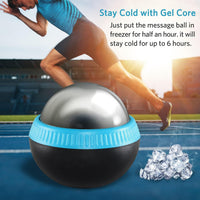 Stainless Steel Massage Ball Roller for Muscle Relief and Cold/Hot Therapy
