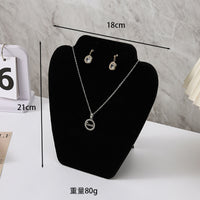 Foldable Necklace Bracelet Display Stand Jewelry Organizer for Earrings Rings