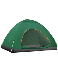 Automatic Pop-Up Camping Tent for 3-4 People, Waterproof, Thickened, Quick Setup for Outdoor Fishing & Overnight Stays