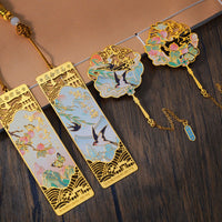 Chinese Style Metal Bookmark Teacher's Day Birthday Gift Souvenir