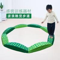 Sensory Integration Training Balance Board for Kids, Early Education Stepping Stones Tactile Path Toy