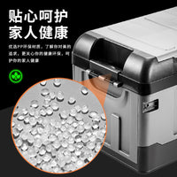 Foldable Car Trunk Storage Box Outdoor Camping Organizer with Waterproof Bag