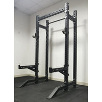 Half Rack Squat Stand Bench Press Rack 75*75*3m Gym Professional Squat Bench Press Gantry Home Use