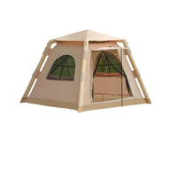 Automatic Inflatable Camping Tent, Portable Outdoor Shelter with Thickened Rainproof and Sun Protection