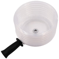 Hole Saw Dust Shroud with Handle for Ceiling Woodworking Metal Plasterboard Downlight Speaker Spotlight Multi-functional Dust Collector Bowl