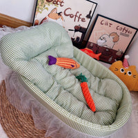 All-Season Pet Bed for Cats and Small Dogs, Washable and Lightweight