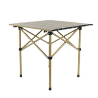 Portable Aluminum Alloy Folding Camping Table for Outdoor Picnic Fishing