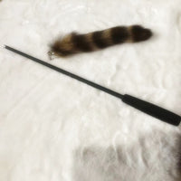 1.8m Retractable Feather Teaser Wand for Cats with Replaceable Heads
