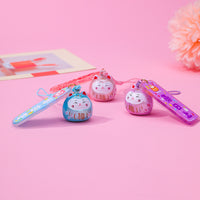 Lucky Cat Dreamy Chime Bell Charm for Bags, Keys, or Decor