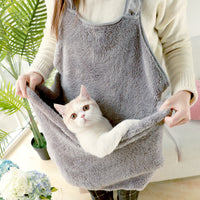 Pet Carrier Backpack for Small Dogs and Cats, Soft Fleece Travel Bag