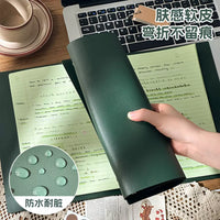 Vintage PU Leather Loose-Leaf Notebook for Students & Office, B5, 2026 New Design