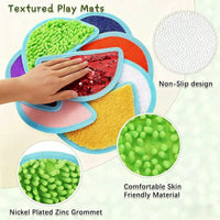 Sensory Play Mat Set for Autism & Special Needs Children - Tactile Training & Rehabilitation