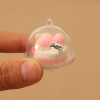 Dollhouse Miniature Cake Coffee Cup Food Cover Set for Scene Photography Props