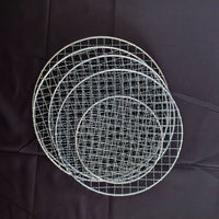 Round Portable Barbecue Grill Net for Home Outdoor Picnic and Japanese BBQ