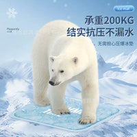 Laptop Cooling Ice Pack Pad for Notebooks and Tablets, Reusable Water-Filled Cooling Mat