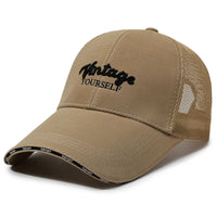 Unisex Extra Wide Brim Baseball Cap with 10.5cm Visor for Sun Protection