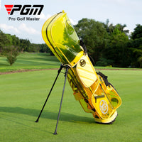 PGM Lightweight Golf Stand Bag with Transparent Design for Men and Women