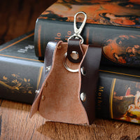 Genuine Leather Car Key Holder Vest Style Key Organizer for Men and Women