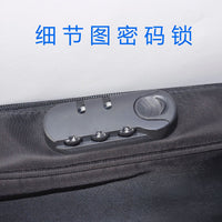 Travel Multi-functional Toiletry Storage Bag with Password Lock for Adult Items, Passport, and Documents