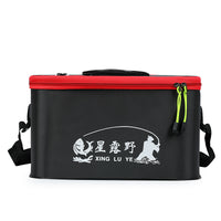 Multifunctional Thickened EVA Foldable Live Fish Bucket Single Shoulder Fishing Box Fishing Tackle Supplies