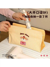 Portable Heat-Resistant Hair Dryer Storage Bag with Water-Resistant Design