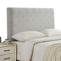 Thickened Jacquard Stretch Headboard Cover Dustproof Anti-Slip Wear-Resistant Bed Backrest Protector