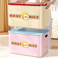 Dopamine Kids Toy Storage Box with Lid for Living Room Building Blocks Dolls Snacks Sundries Organizer