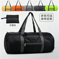 Foldable Travel Duffel Bag Large Capacity Water-Resistant Oxford Cloth Gym Sports Bag with Logo Printing Option
