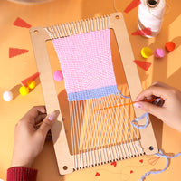 Mandala Yarn Weaving Kit for Kids' DIY Craft and Educational Activity