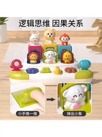 Hide-and-Seek Pop-Up Cause and Effect Educational Toy for Toddlers 1-3 Years Old